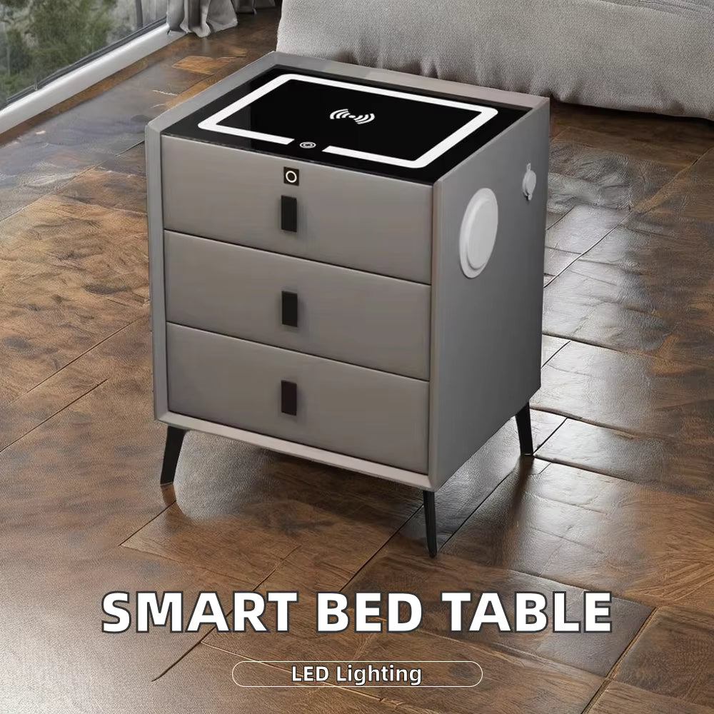 Smart NightStand with FingerPrint Lock