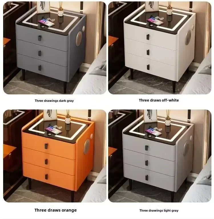 Smart NightStand with FingerPrint Lock