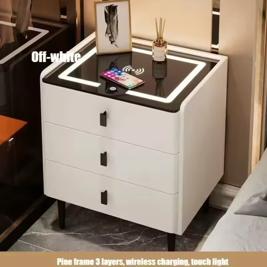 Smart NightStand with FingerPrint Lock