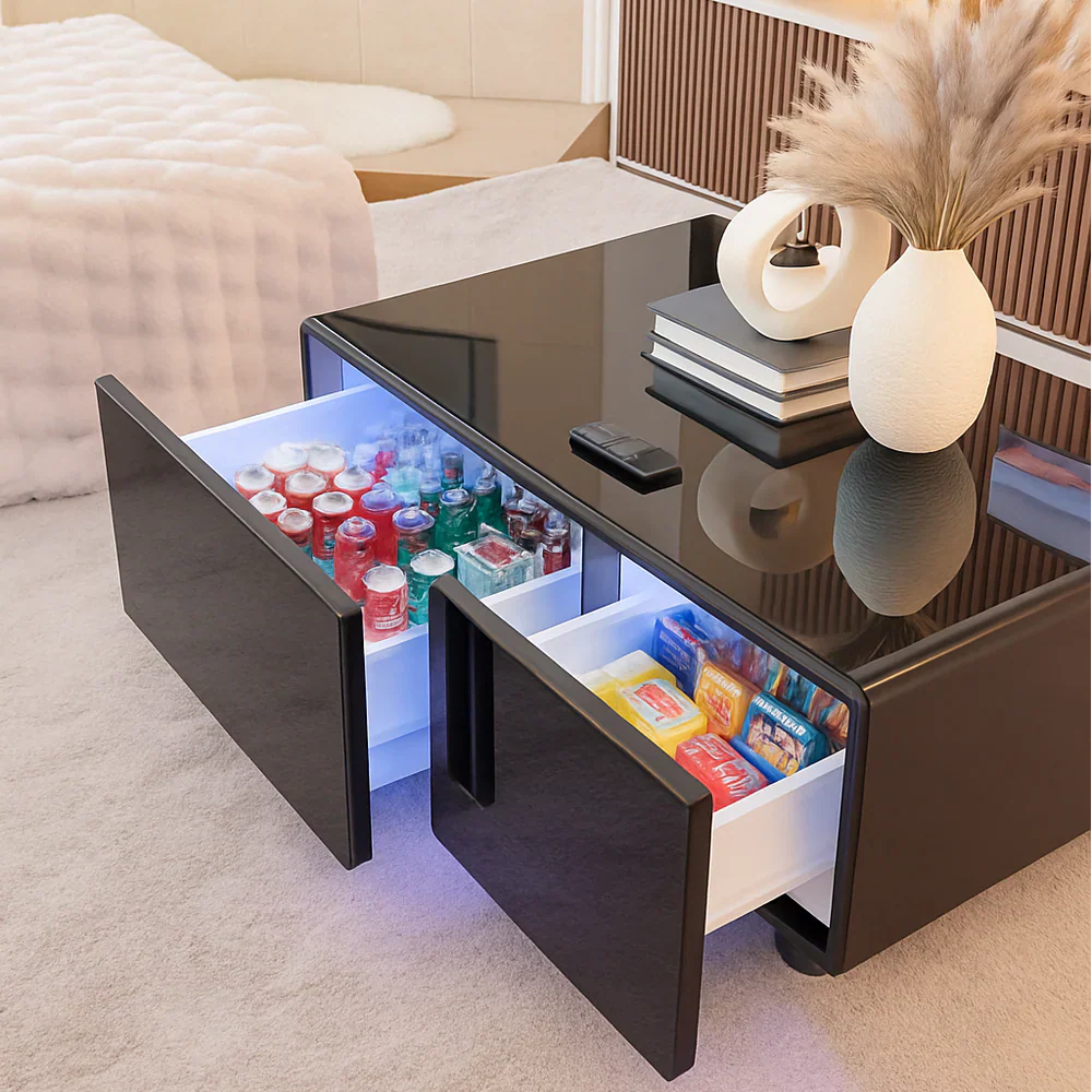 Viorix LX80 Pro Smart Coffee Table with Fridge