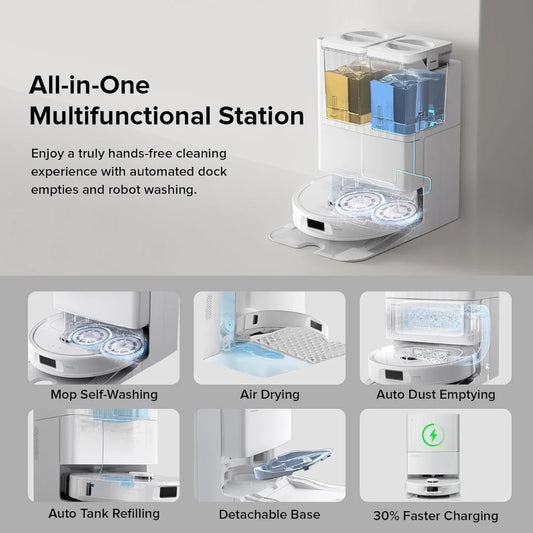 Fully Automated Robot Vacuum & Mop