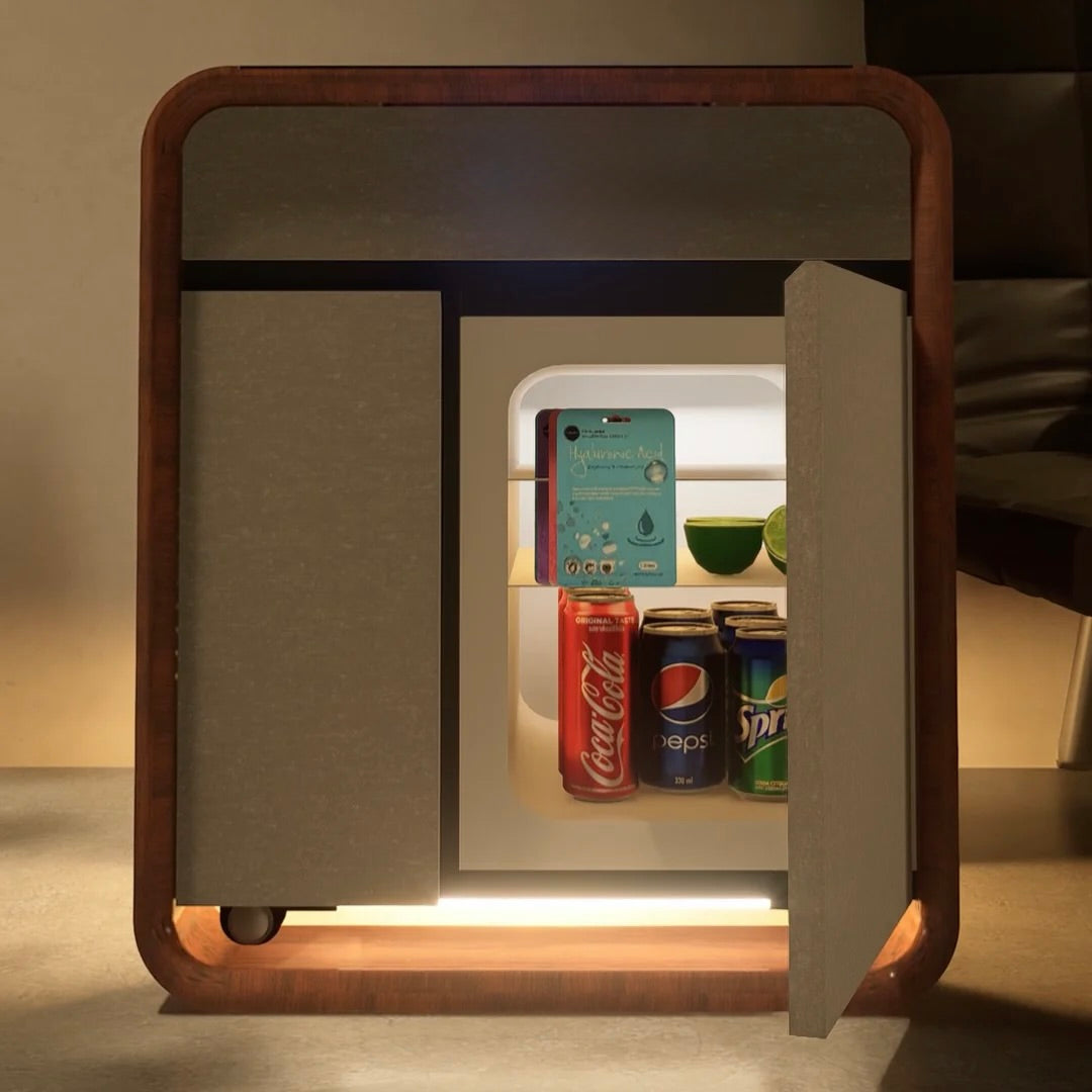 Viorix SmartCube - Smart Side Table with Fridge and Integrated Air Purifier