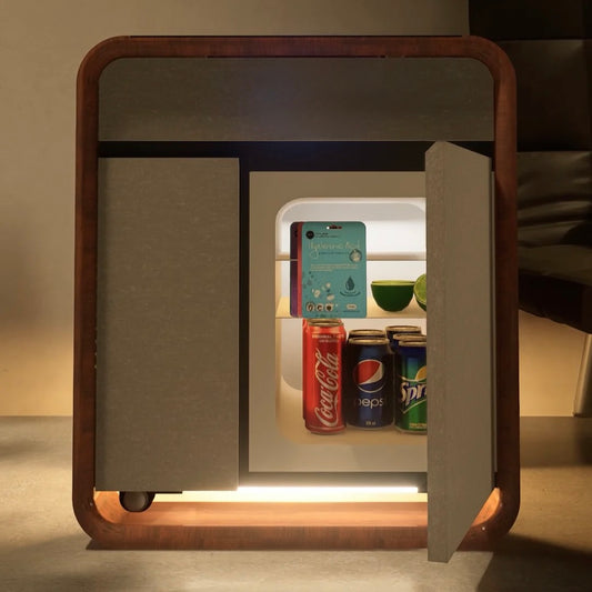 Viorix SmartCube - Smart Side Table with Fridge and Integrated Air Purifier