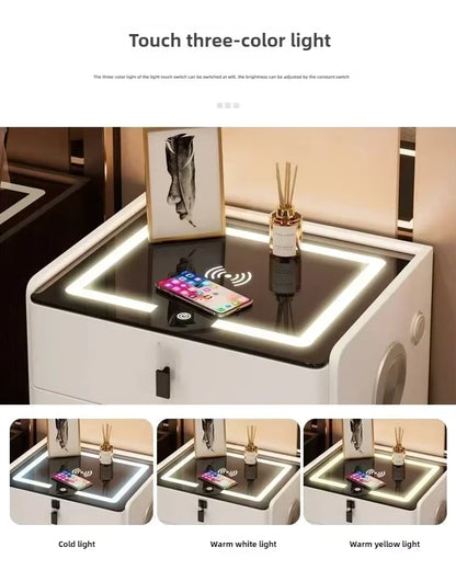 Smart NightStand with FingerPrint Lock