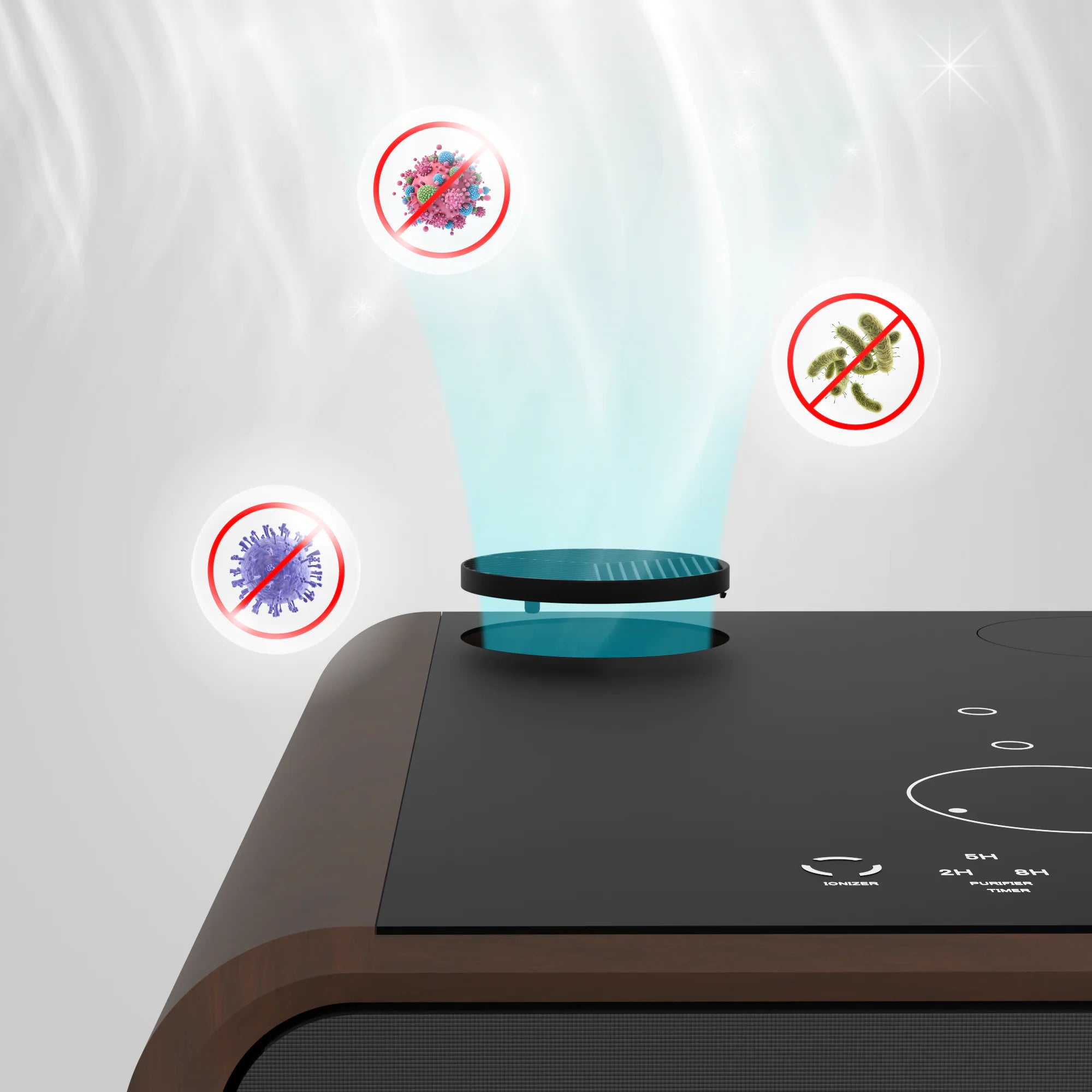 Viorix SmartCube - Smart Side Table with Fridge and Integrated Air Purifier